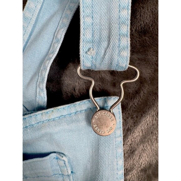 Art Class Women’s Denim Overalls 2X Large Size 18 Stretch Pastal Blue - Picture 4 of 16